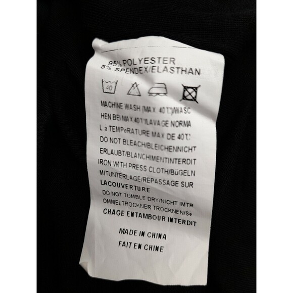 Zeagoo Women Skort Skirt Bodycon Slim Mini Pencil Full Zipper Sz L NWT - Picture 9 of 9